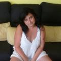 Reife Frau schluckt auch. Bild