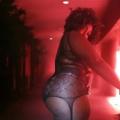 Miriam mollige Afrolady mit dicken Eutern. Bild
