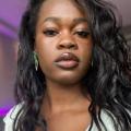 Lorena, heiße Afro-Lady. Bild